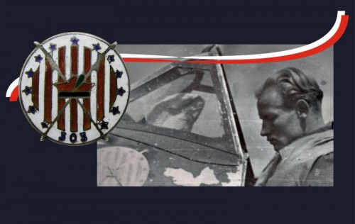 Grafika promująca książkę „God save the 303 Squadron! Historia Dywizjonu 303 z trochę innej perspektywy”