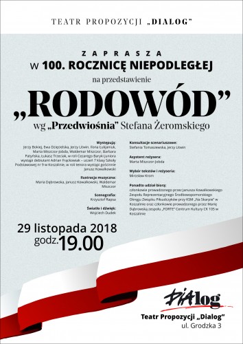 Plakat RODOWÓD